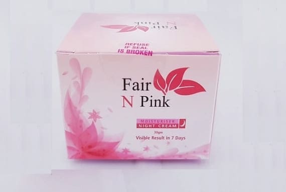 Fair & Pink Skin Whitening Cream